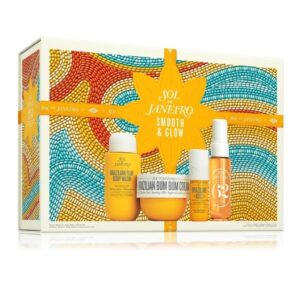 New Limited Edition  Sol de Janeiro Smooth and Glow Bum Bum Body Routine Set (Parallel Import)